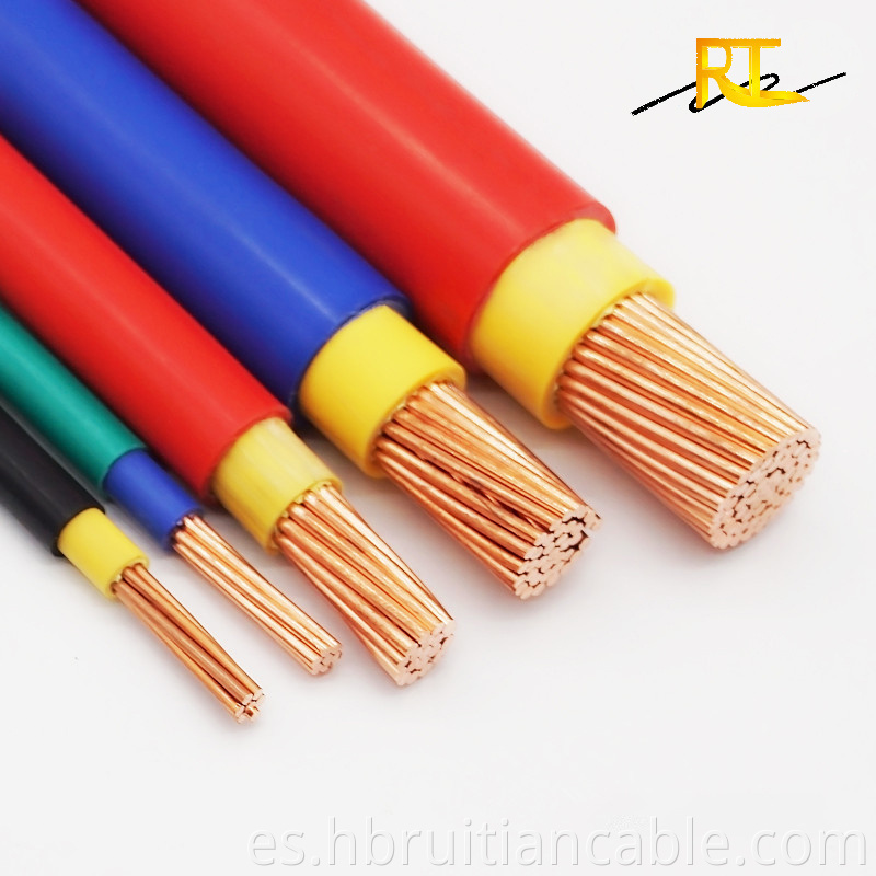 China Factory Mayor al por mayor de calibre 8 Calibre 12 Medibrador 12 de 2,5 mm Cable de cobre eléctrico Cable eléctrico